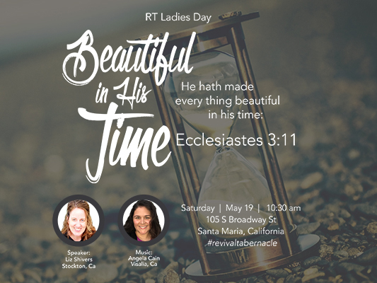 RT Ladies: Beautiful in His Time